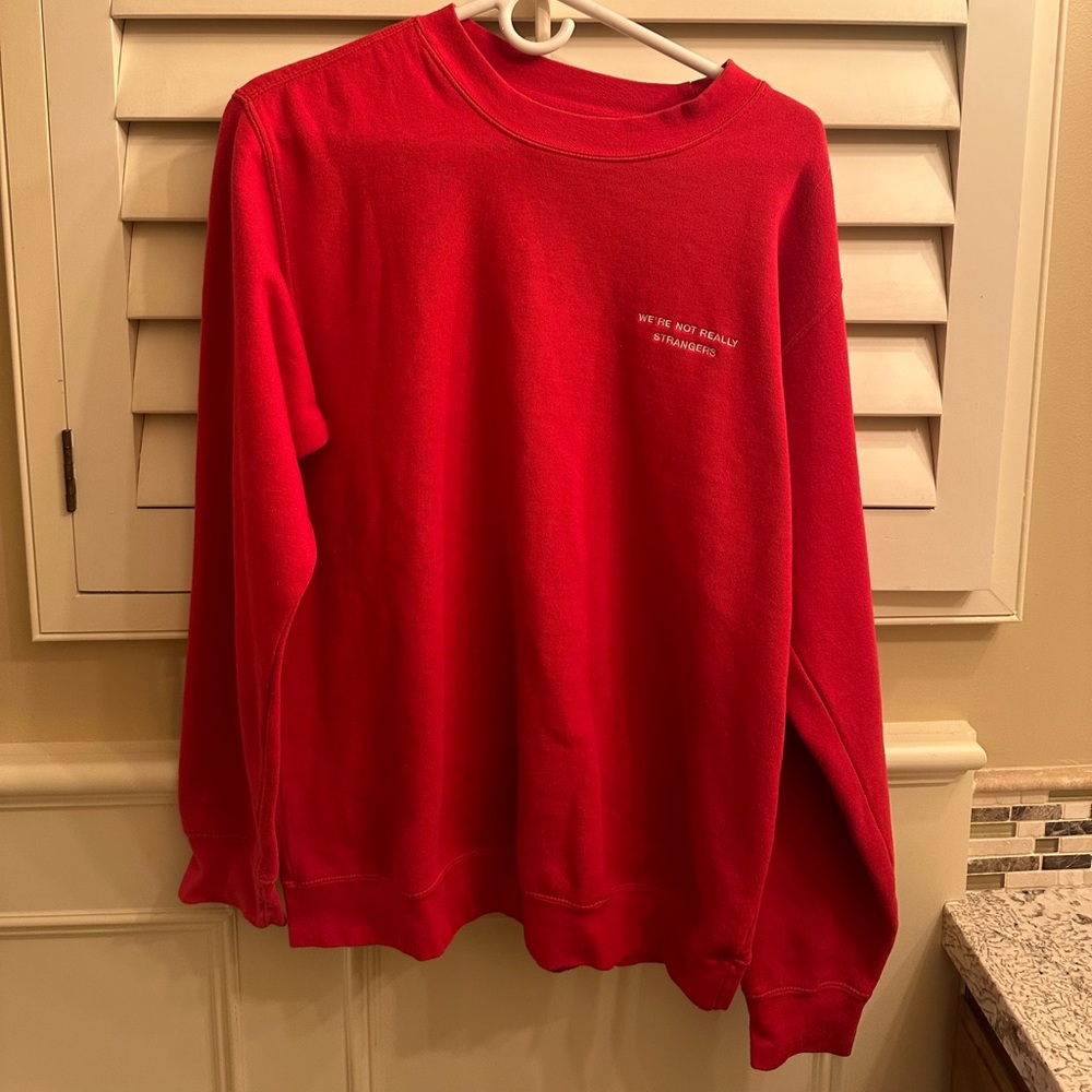 WNRS We’re Not Really Strangers Crewneck